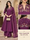 Ff Soft Silk Thread Work Kurti With Bottom Dupatta
